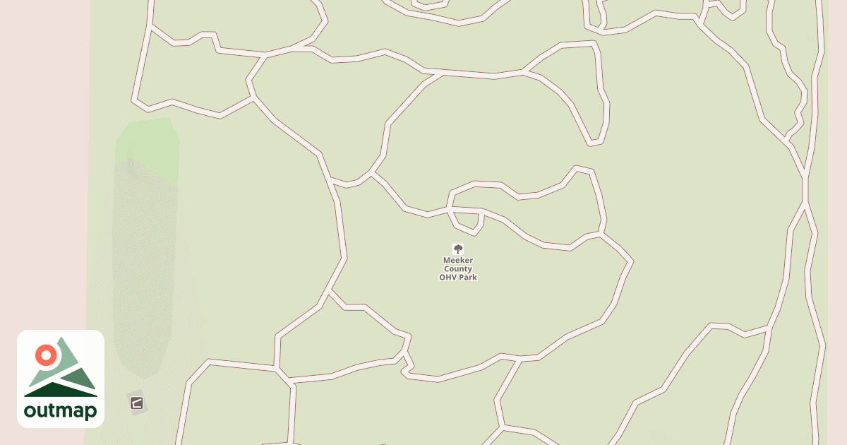 Map of Meeker County ATV/OHM Trails