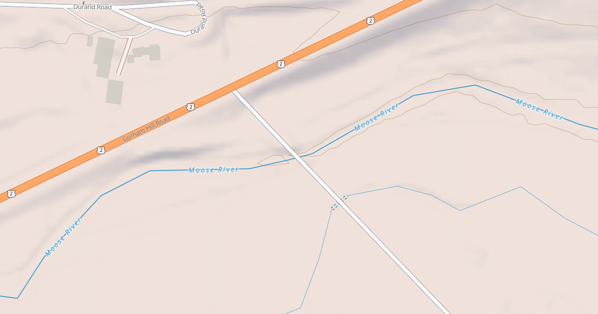 Map preview of Old Pinkham B Rd
