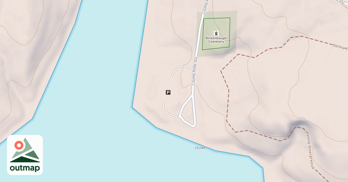 Map of CELINA BOAT PARKING