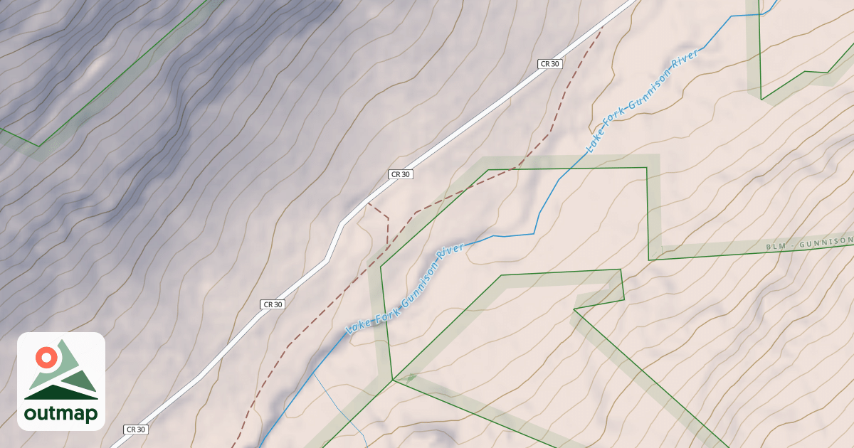 Map of BLM National GTLF Public Motorized Roads 1e87589b-b570-449e-a138-c33273a1b3d1