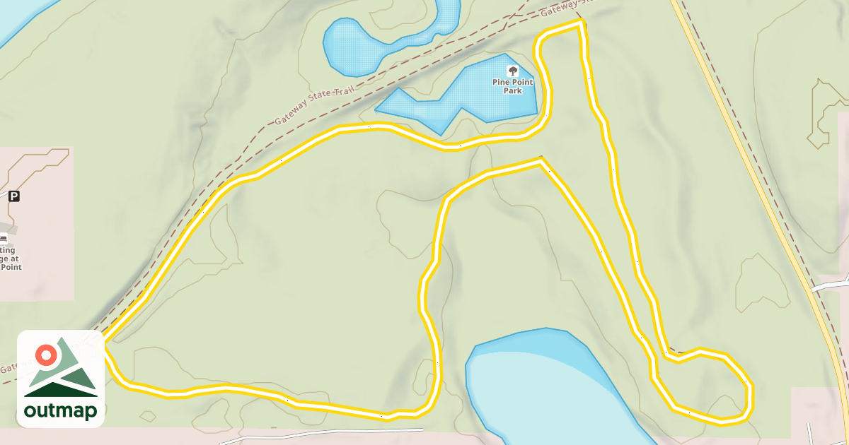 Map of Green Trail