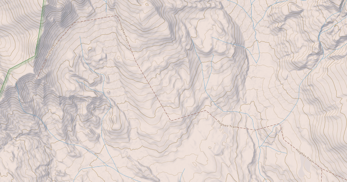 Map preview of HUGHES TRAIL