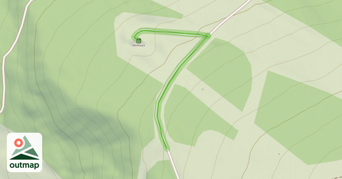 Map of Chamois