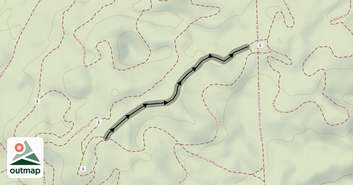 Map of Roller Coaster