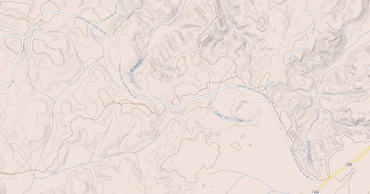 Map preview of SPUR