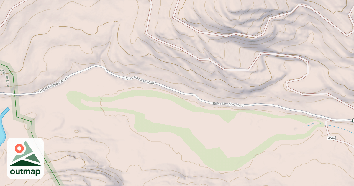 Map of BEAVER - FINLEY CREEK