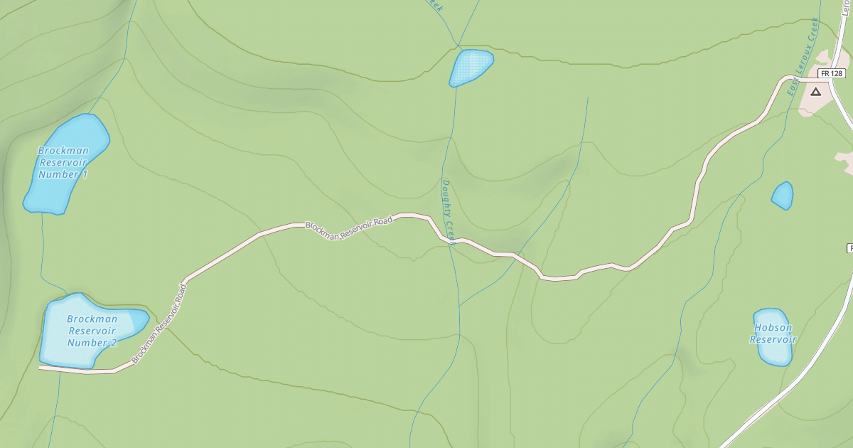 Map preview of BROCKMAN RESERVOIR
