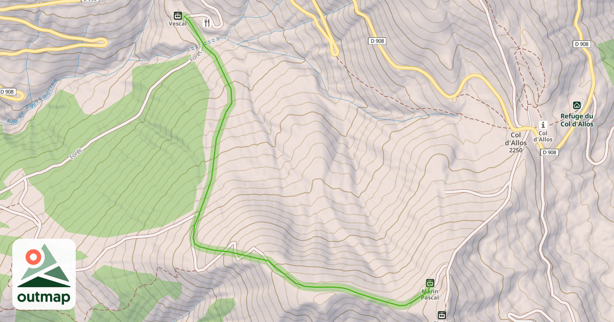 Map of Alpage
