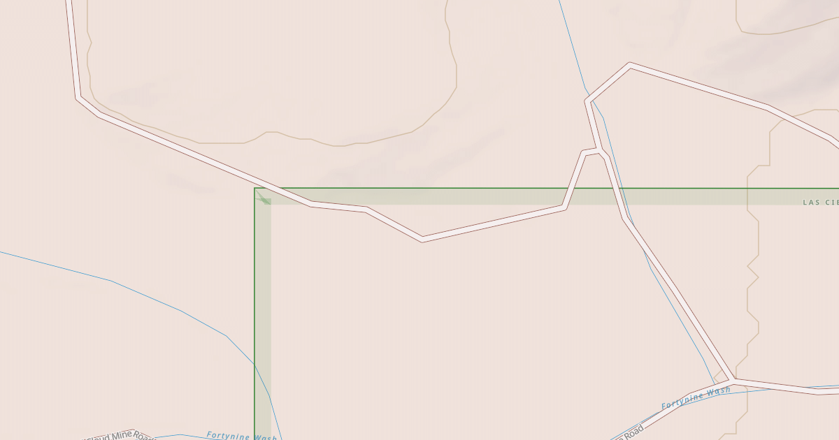 Map preview of BLM National GTLF Public Motorized Roads 53cda61e-90b5-4ed1-84ff-1bac86eb1410