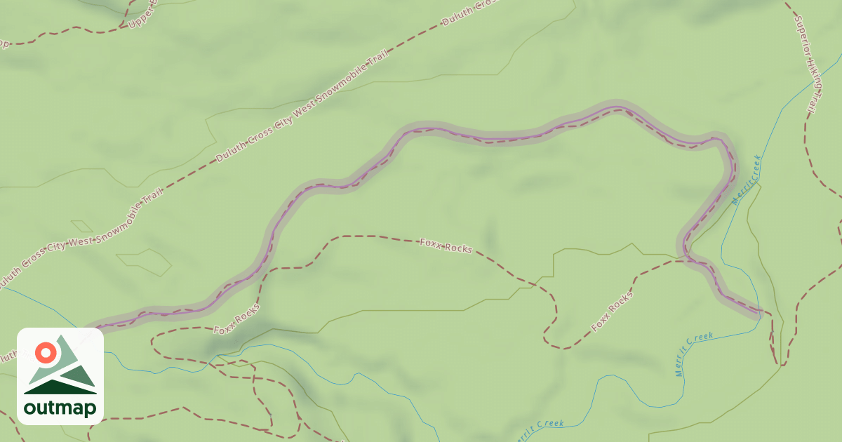Map of Lower Burner of Stovetop (Duluth Traverse)
