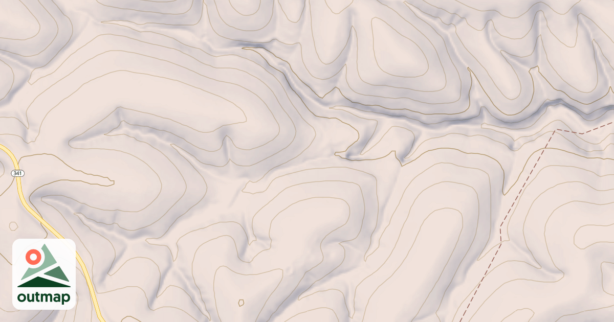 Map of USFS Motor Vehicle Use Map Roads {CDC5496C-236D-49E8-844E-A33D1DC47526}