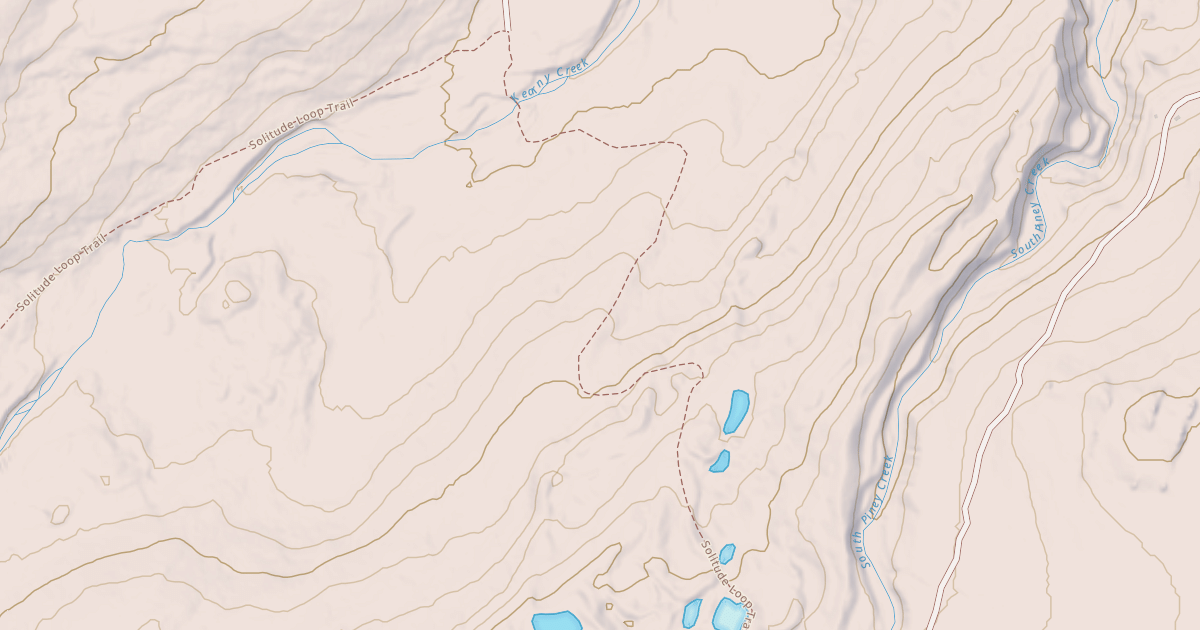 Map preview of Solitude Loop