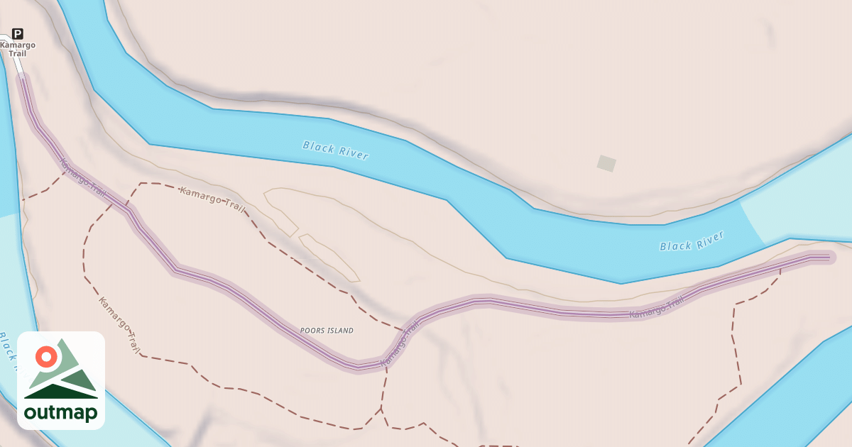 Map of Kamargo Trail