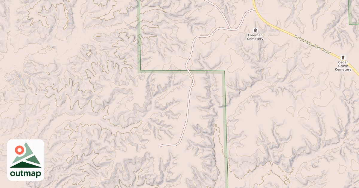 Map of OXFORD B