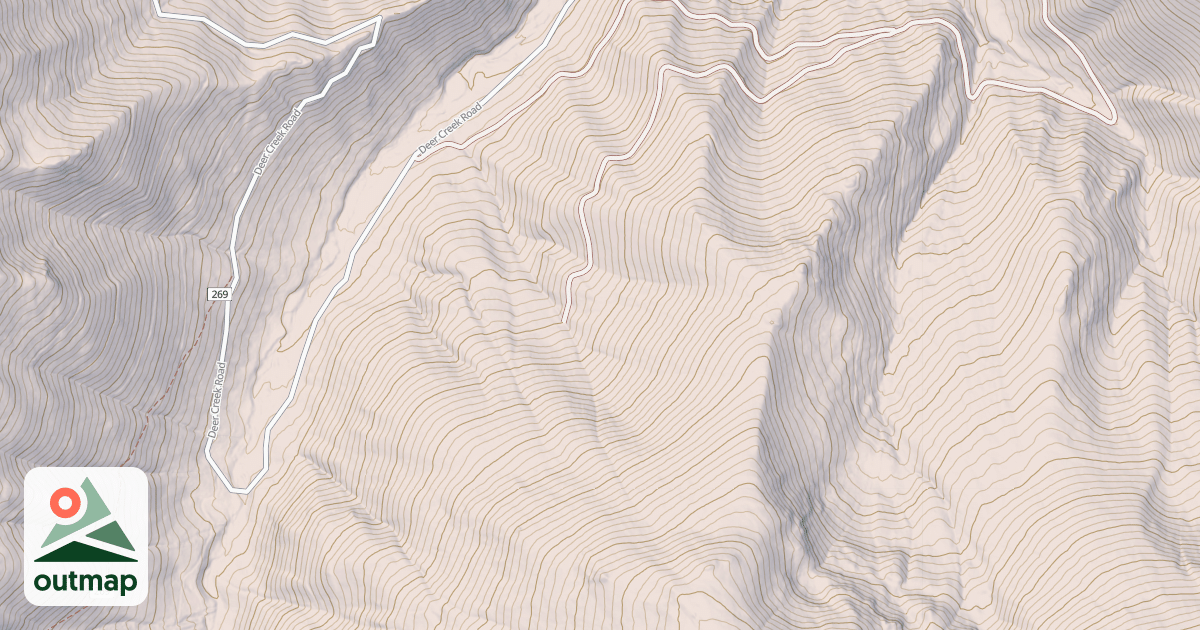 Map of CLEAR SPUR