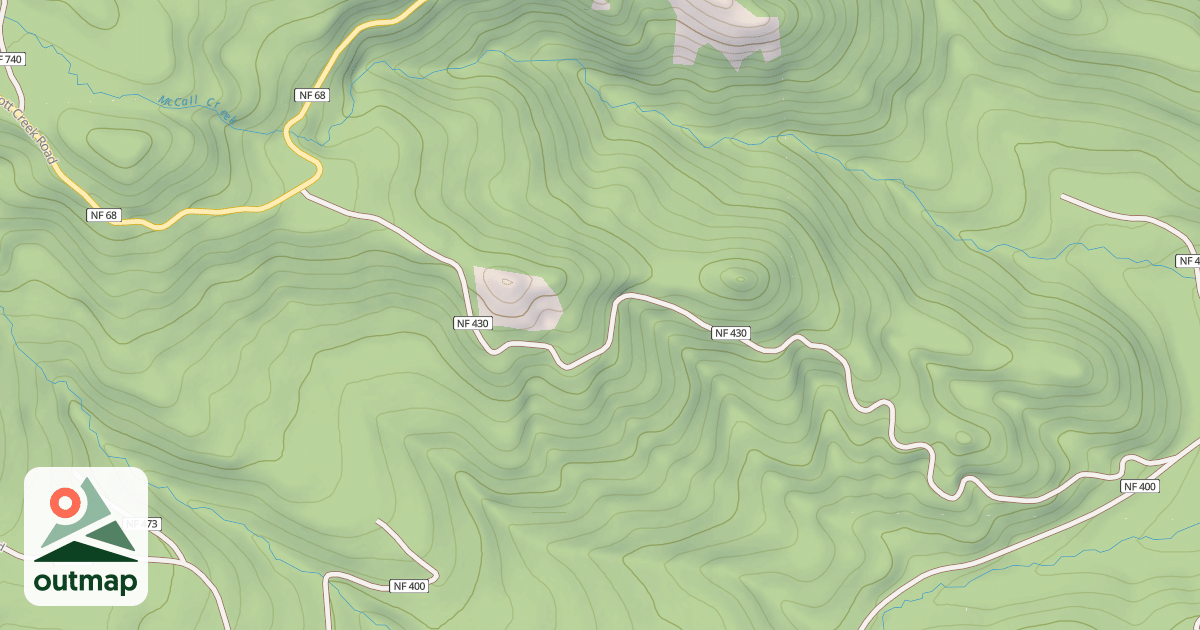 Map of Mccall Creek Ohv
