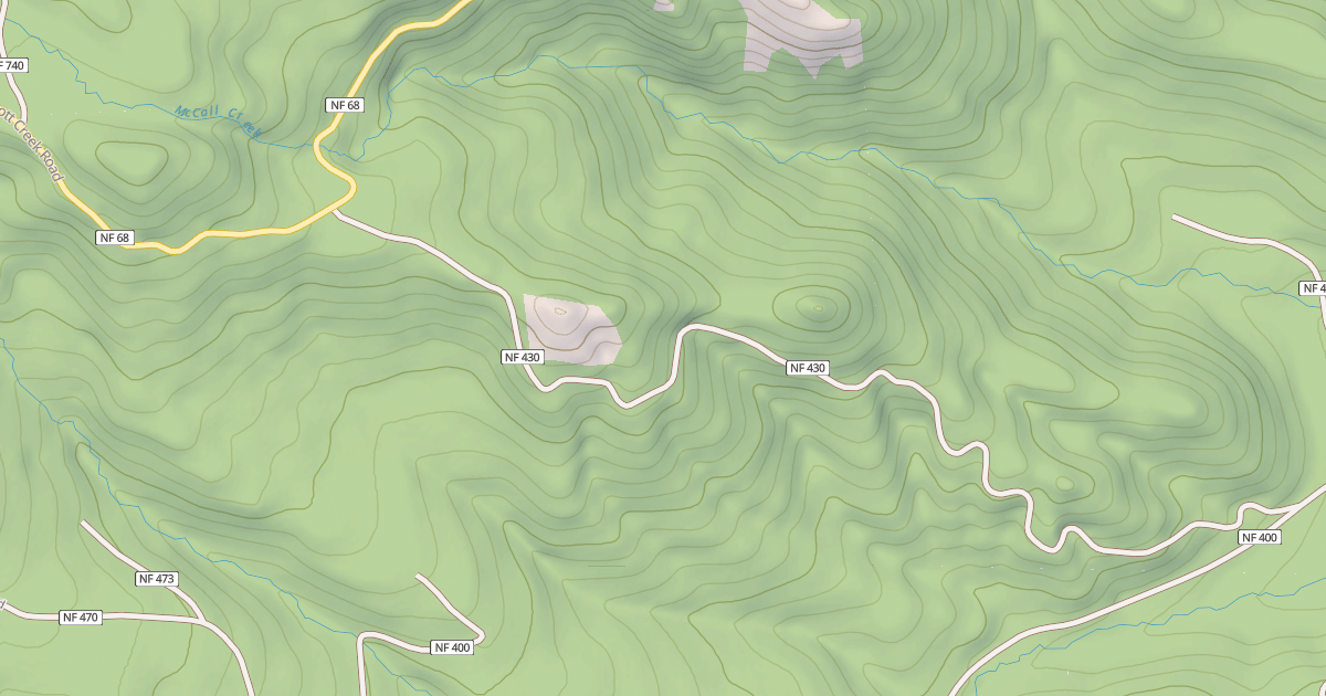 Map preview of Mccall Creek Ohv