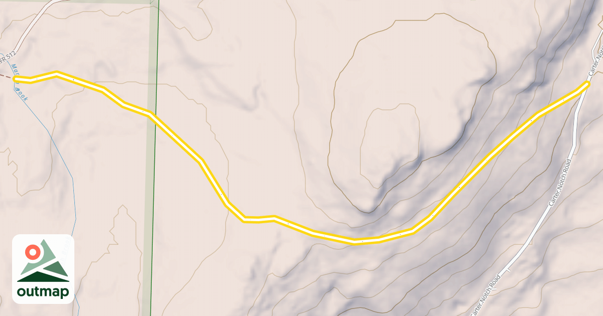 Map of Hutmen's Trail
