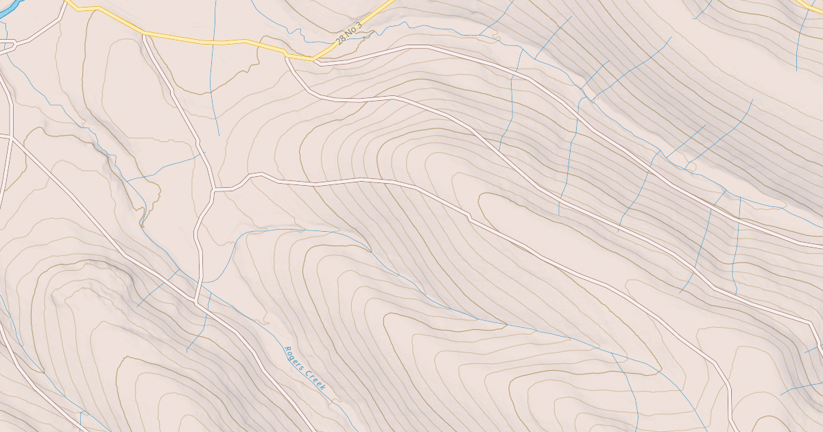 Map preview of BOULDER SPUR