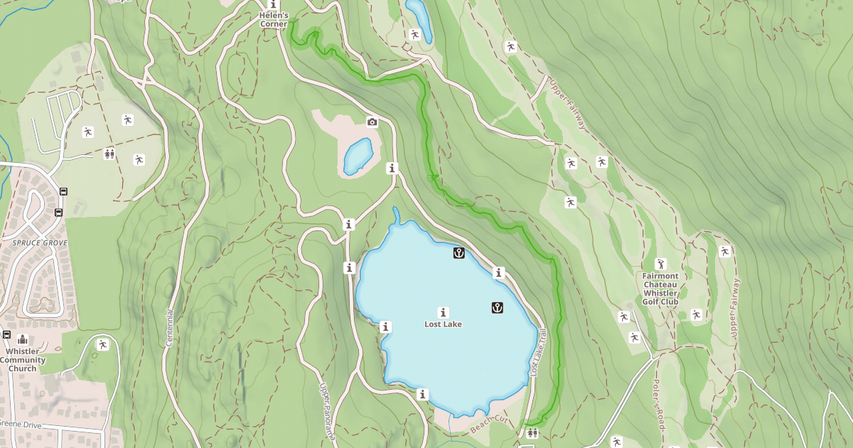 Map preview of Molly Hogan Trail