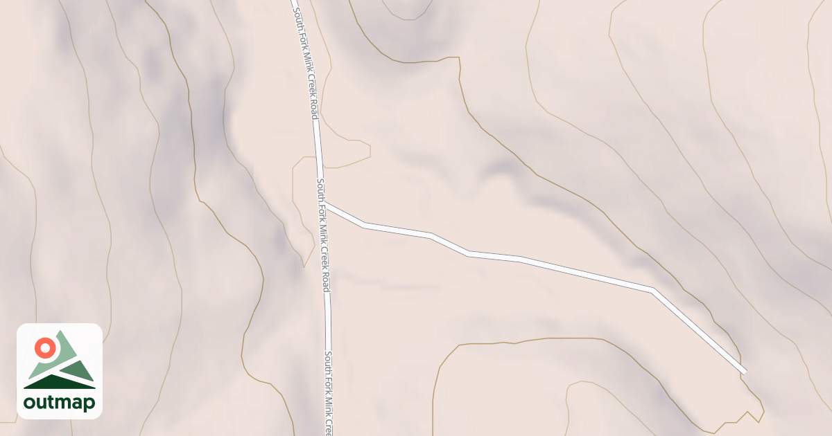 Map of LOWER BOX CANYON