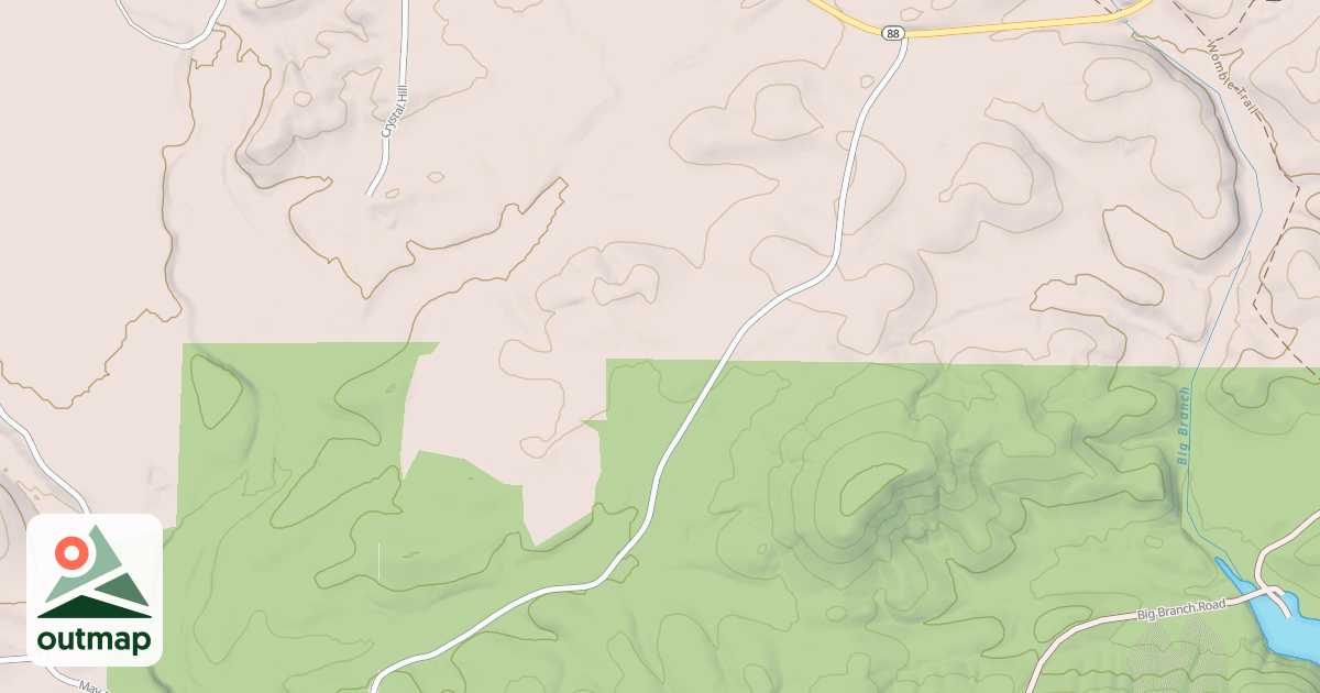 Map of BIG CREEK