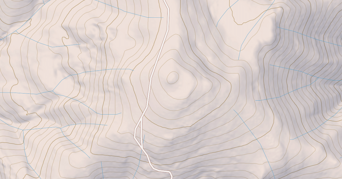 Map preview of CLAREMONT SPUR