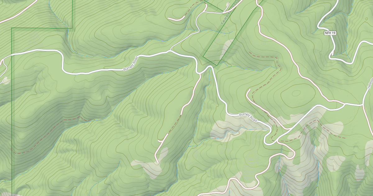 Map preview of BURNETT