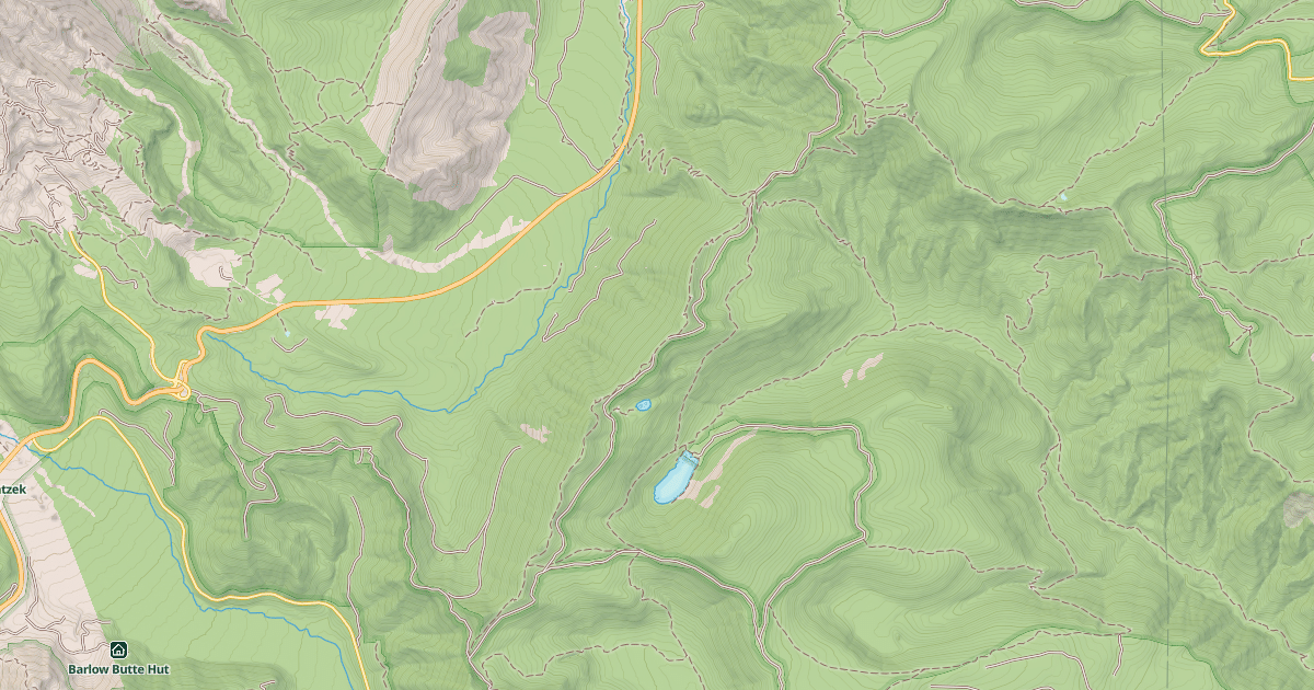 Map preview of BENNETT PASS