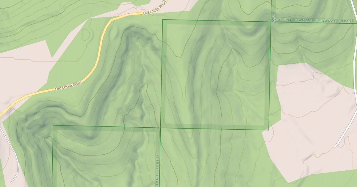 Map preview of USFS National Forest System Roads {BF866333-9E8D-428E-A2C0-F2A7CA842CFB}