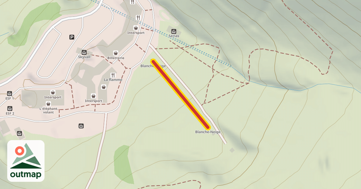 Map of Blanche-Neige