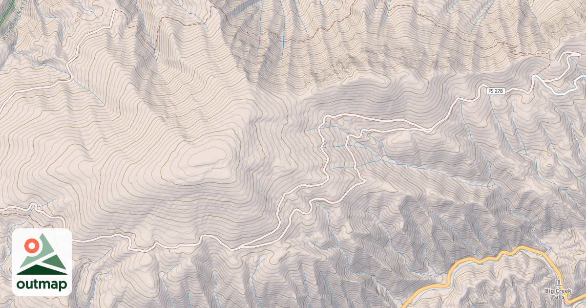 Map of FLAT TOP