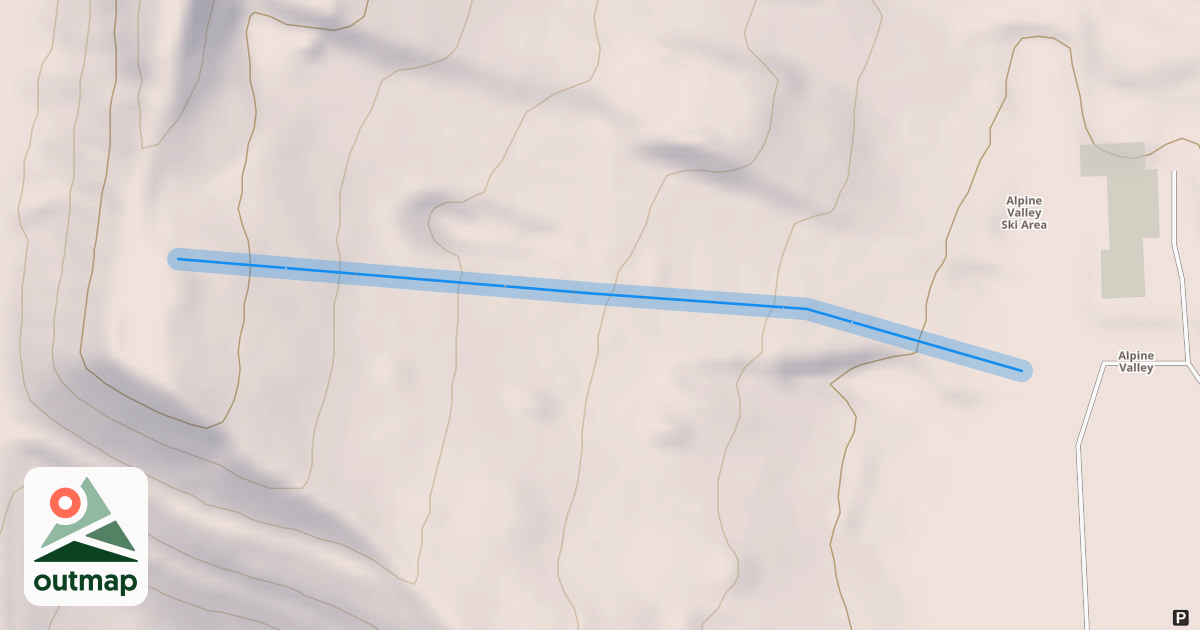 Map of Hog's Back