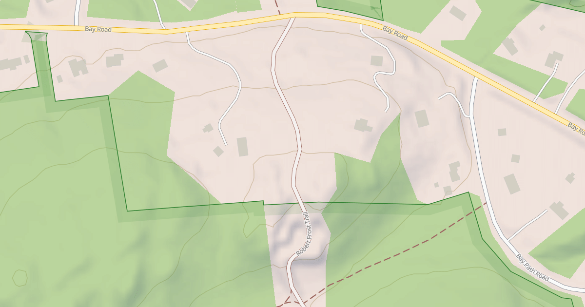Map preview of Robert Frost Trail