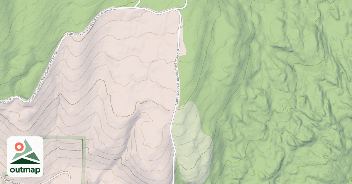 Map of USFS Motor Vehicle Use Map Roads {1D056C79-E5B2-4DC5-9C9A-CE384B75BF4E}