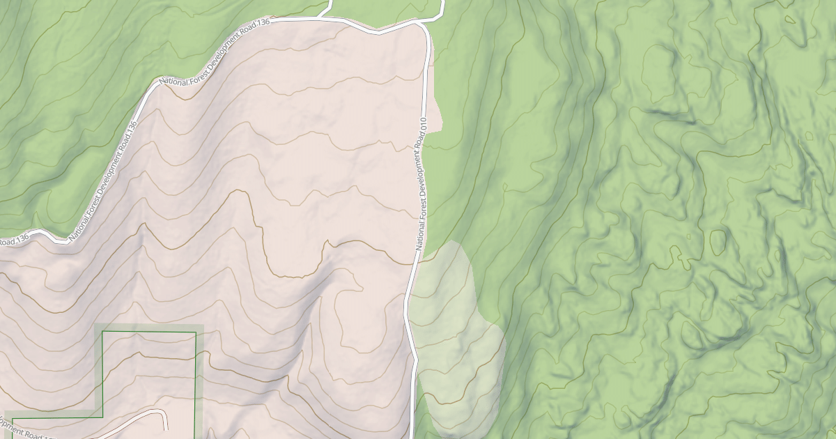 Map preview of USFS Motor Vehicle Use Map Roads {1D056C79-E5B2-4DC5-9C9A-CE384B75BF4E}
