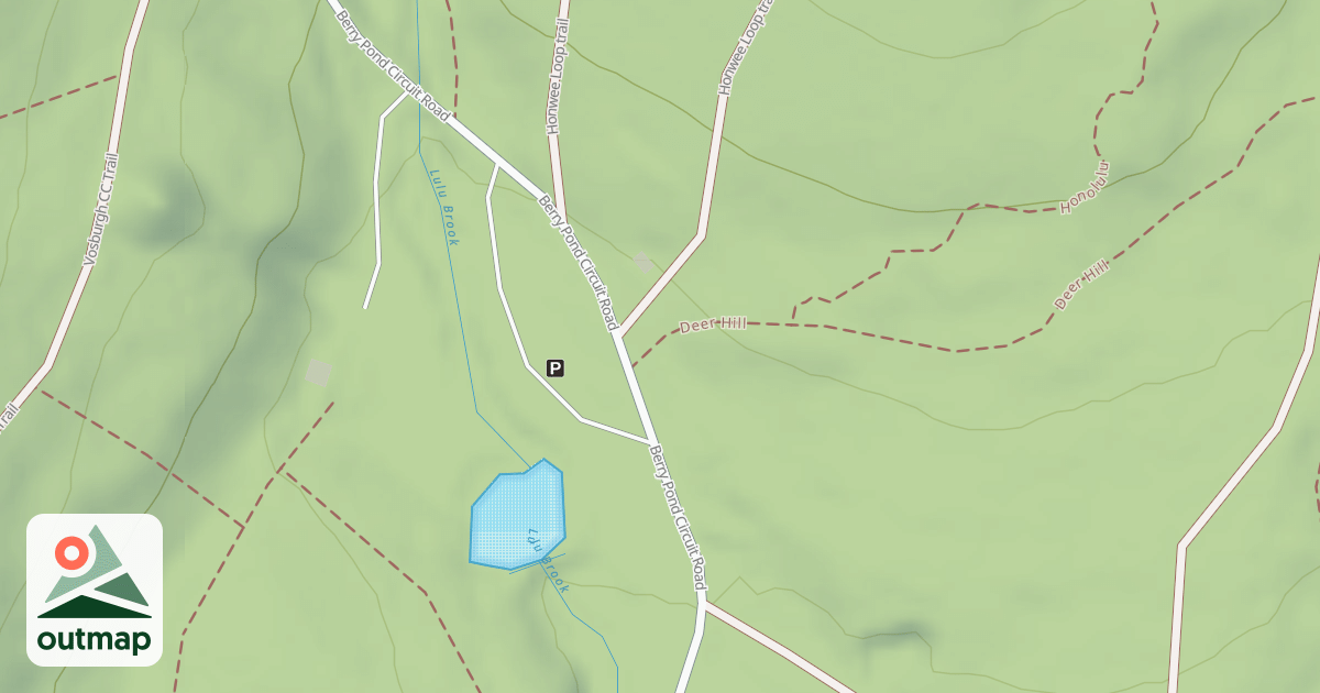 Map of Honwee Loop Trail