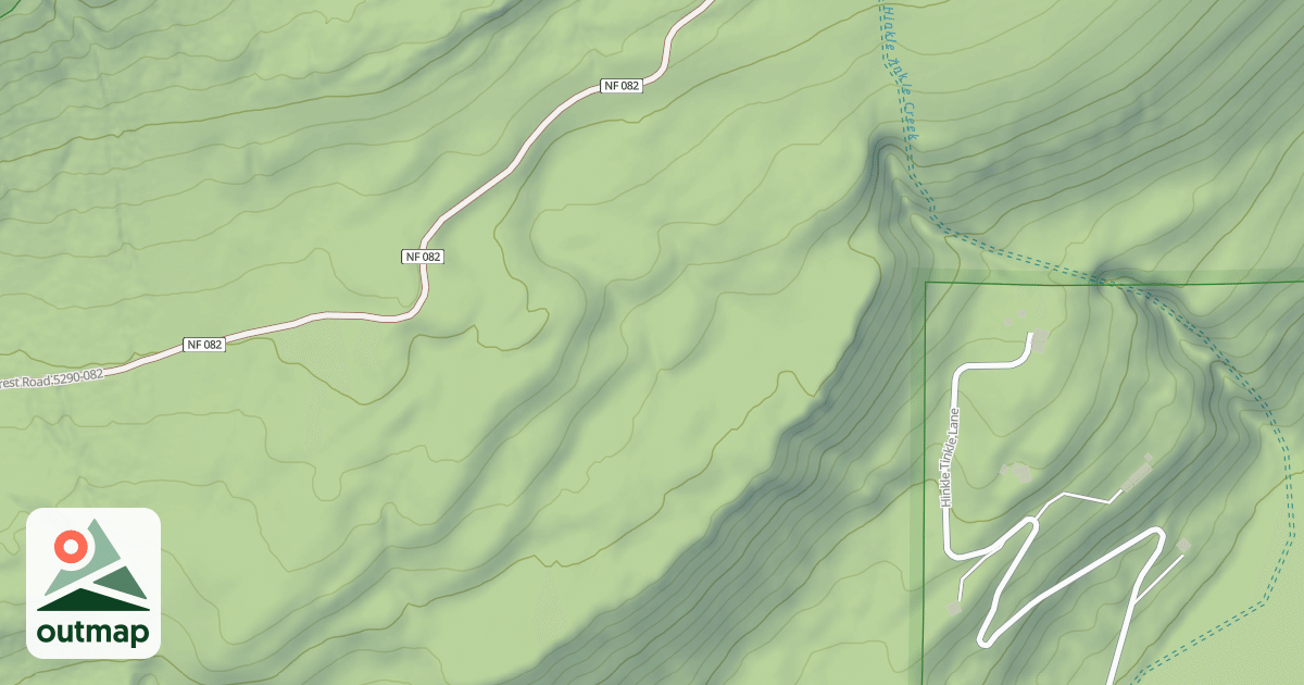 Map of HINKLE