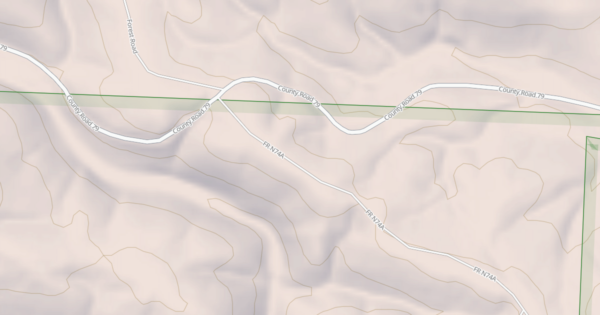 Map preview of USFS Motor Vehicle Use Map Roads {6A3D0D9C-34C9-446D-A6AC-517818A07A8D}