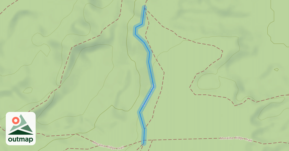 Map of Connector Trail