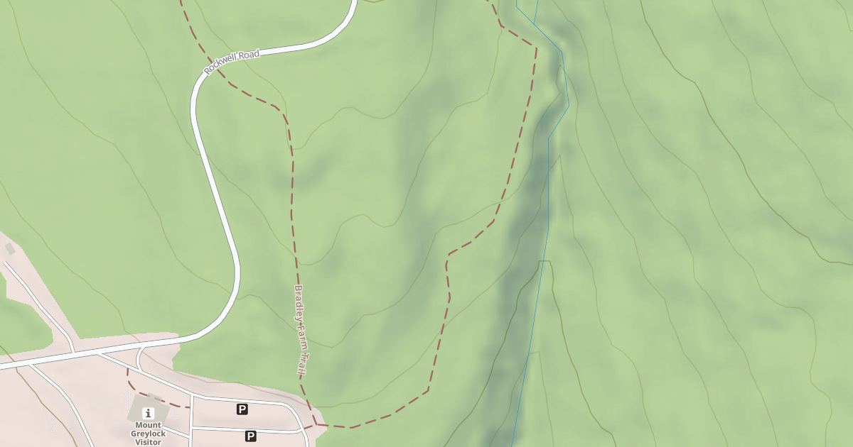 Map preview of Bradley Farm Trail