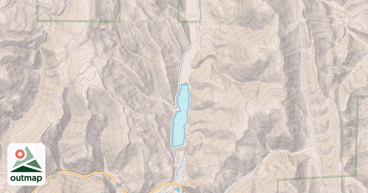 Map of CROW CREEK