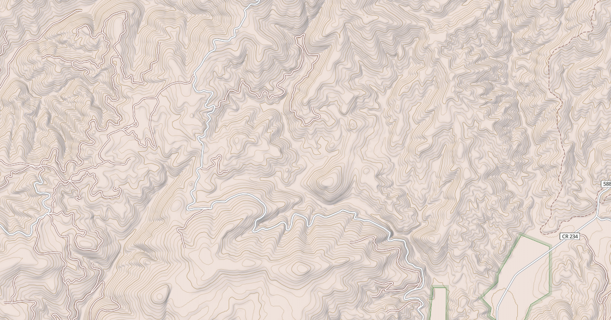 Map preview of DIVIDE ROAD