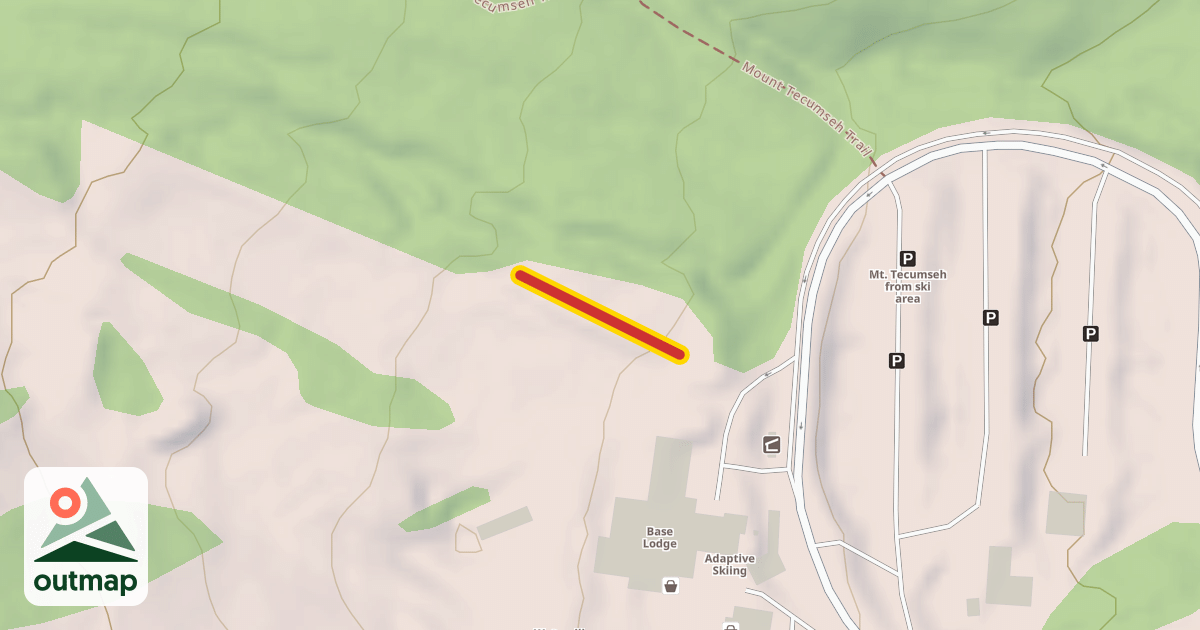 Map of Kinder Park Lift