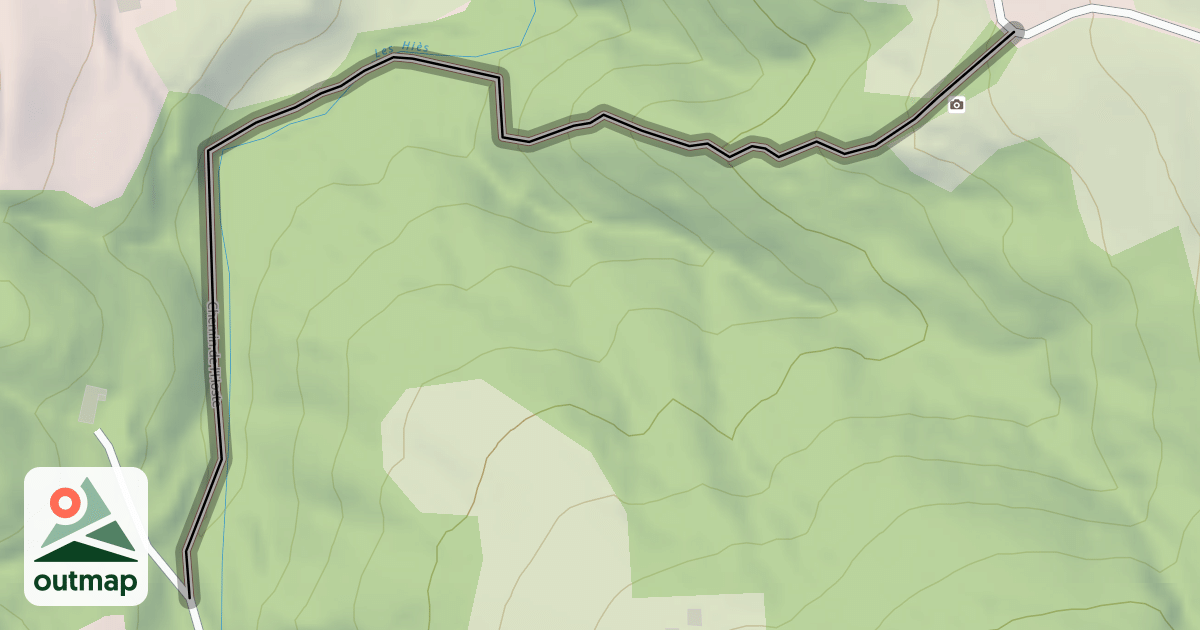 Map of Chemin de l'Hoste