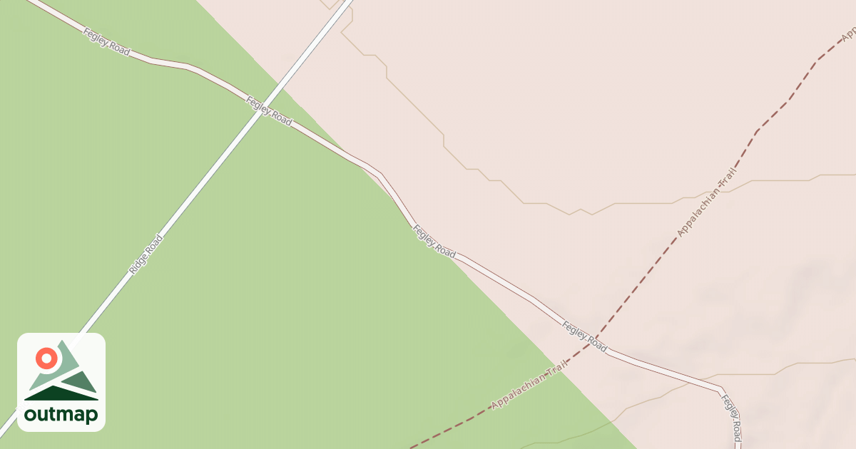 Map of Michaux State Forest – Snowmobile Trail System (Northern)