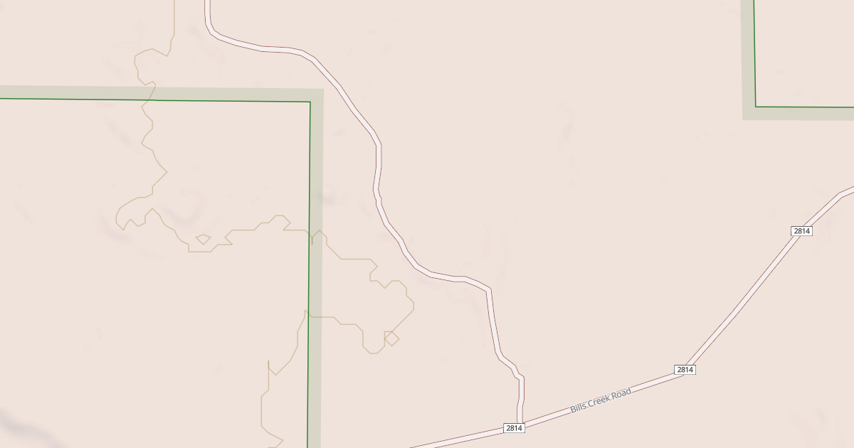 Map preview of BILLS CREEK SPUR E