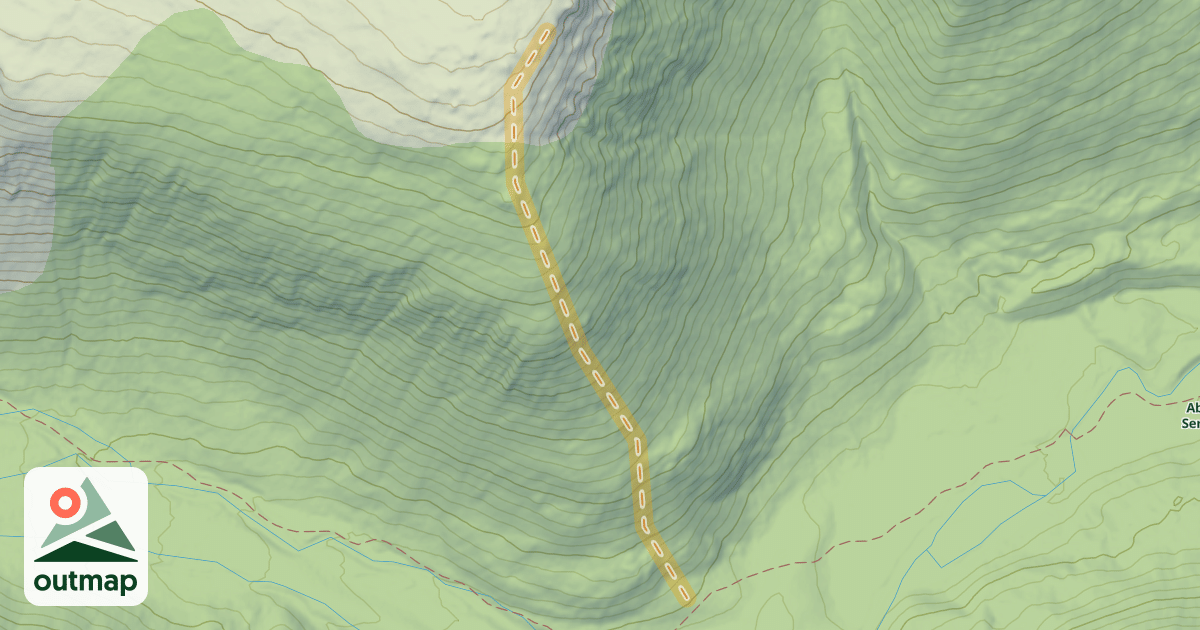 Map of L'épaule des Patrouilleurs