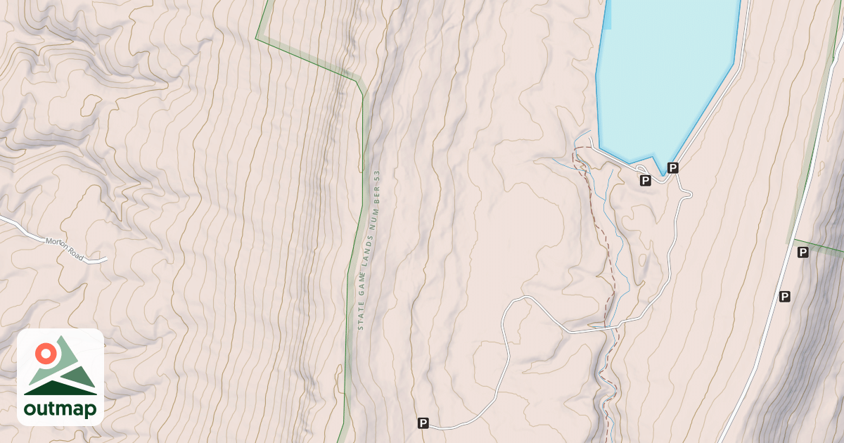 Map of ATV Disabled Access Rd