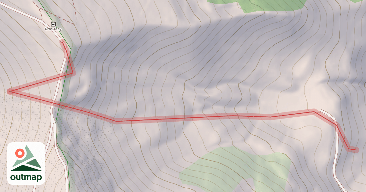 Map of Combe Leo Lacroix
